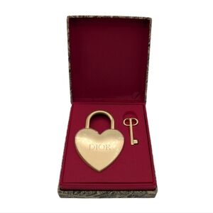 Dior Beauté Heart Padlock & Key Set | New in Box